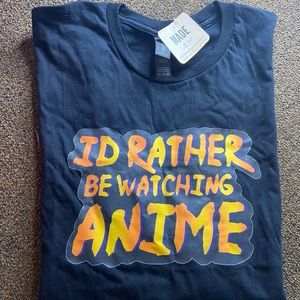 Brand new with tags - Black Anime t-shirt - XL